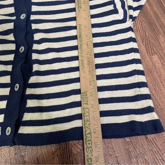 ALEMBIKA Moana Striped Button Down Cardigan Sweater‎ XS - Picture 9 of 10